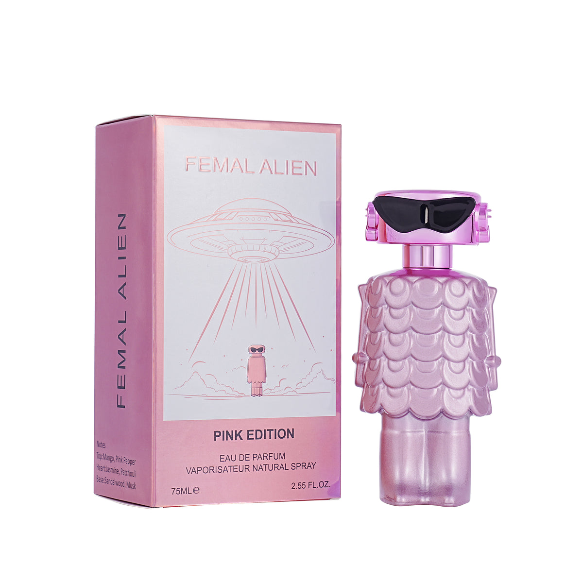 Inspired by Fame Blooming Pink - Femal Alien Pink Edition EDP Designer Fragrance - 75ml